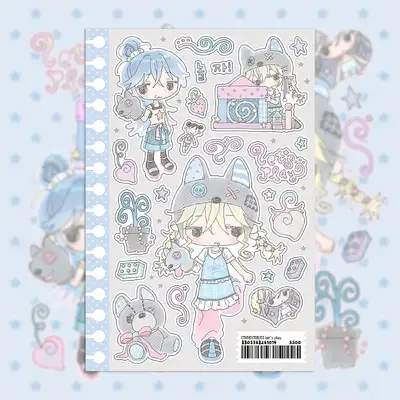 Creamy Crumbs Lets Play Sticker