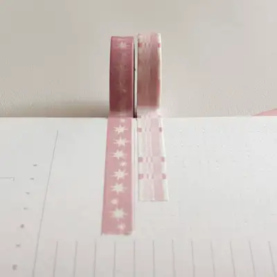 HeyOO Studio Pink Duo Masking Tape 2type