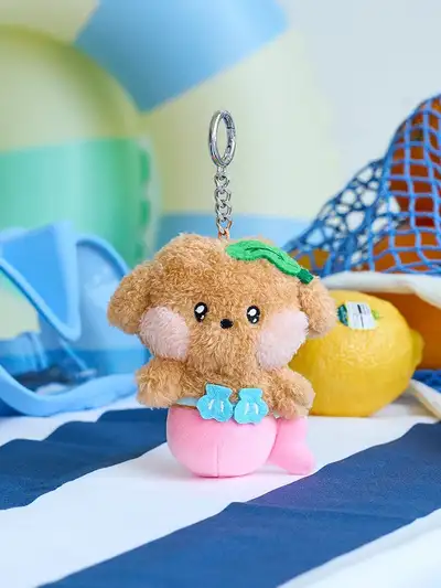 ミニ ミニニ アンダー ザ プール ッココニ ぬいぐるみ キーリング