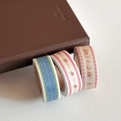 HEYOO Studio Vintage Masking Tape 3 Types