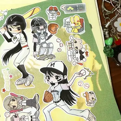 Nana Smood Hit, Throw, and Run Sticker