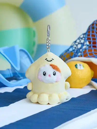 ミニ ミニニ アンダー ザ プール ハムニ ぬいぐるみ キーリング
