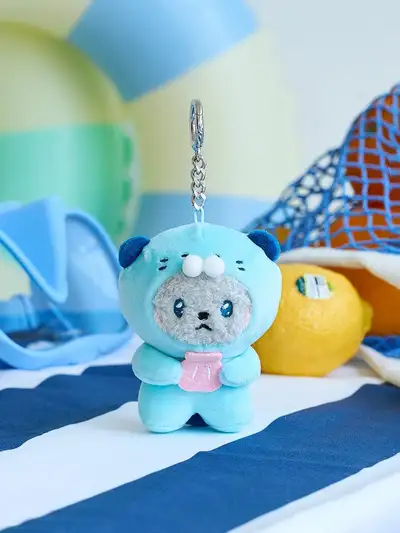 ミニ ミニニ アンダー ザ プール ニャギ ぬいぐるみキーリング