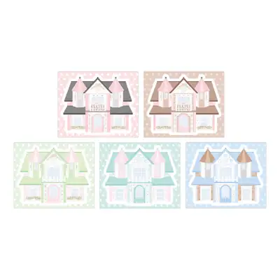 Purl Button Little Doll House Kraft Paper Sticker Pack