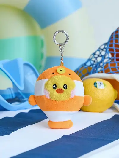 ラインフレンズ ミニ ミニニ アンダー ザ プール サリーニ ぬいぐるみ キーリング