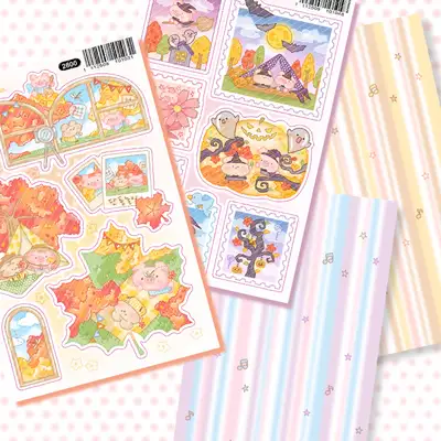 Dear My Ha Creepy Autumn Sticker Pack