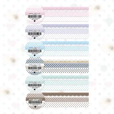 Way To Fetch Go-To Pattern Mix Masking Tape 6 Types