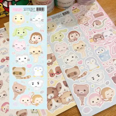 Moitoi Long Long Friends Sticker
