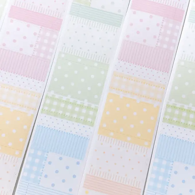 JejeUniverse Pattern Label Note Kiss Cut Tape 2 Types