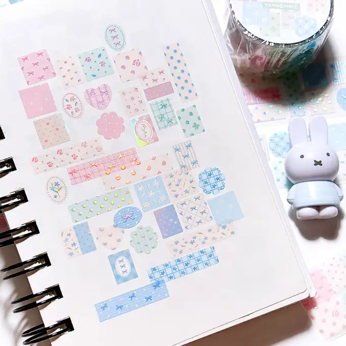 JeJe Universe Flower Garden Deco Tape Kiss Cut