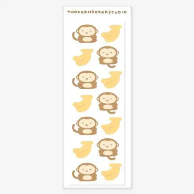 Uoco Chewy Sticker - Monkey Kiki