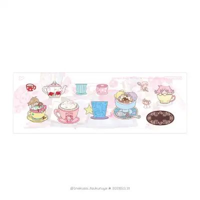 Hanakuso Charliemongtang Sticker - Collection C Teacup