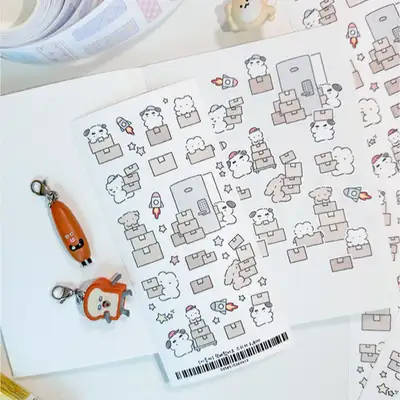 Yi Eung-sshi Package Arrived Sticker