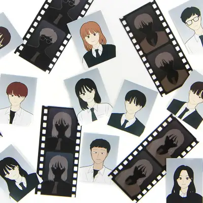 [Love Revolution] Yeon Hyuk Half-Size ID Photo 11 Types / Webtoon ID Photo