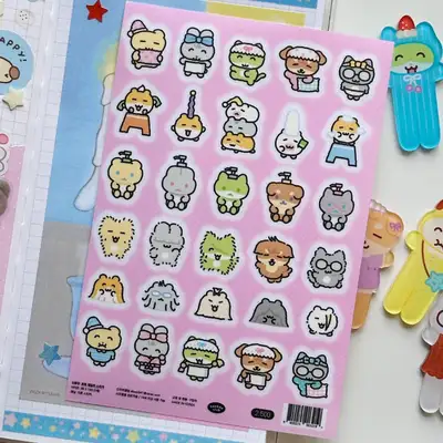 HiHi Club Ddodeuk Daily Sticker