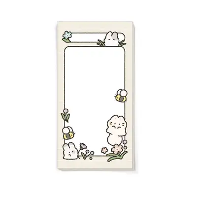 Studio Fondue Bunny Mayo Memo Pad