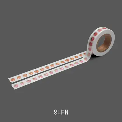 Glen草莓紙膠帶