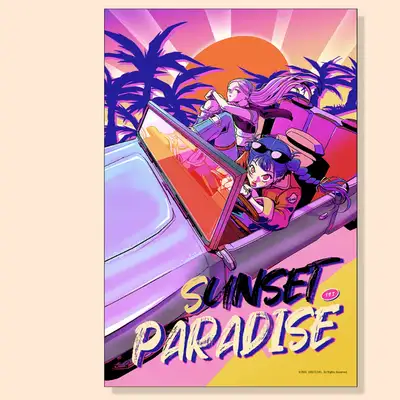 白狗三工作室 後巷天使 明信片