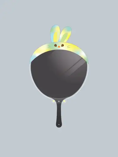 bunini うちわカバー (YELLOW MIXED)