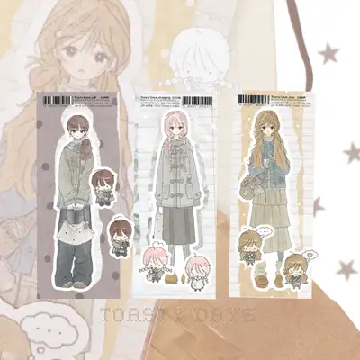 ポポ Toasty Days ステッカー 3type