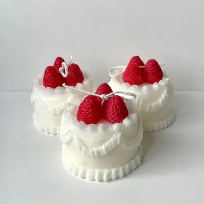 【アルアルーム】ビンテージケーキキャンドル