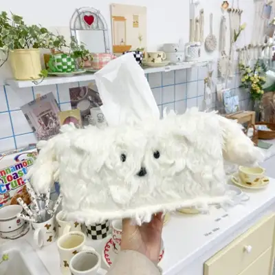 [ゴグリーンオブジェクト]こころんないぬ ティッシュカバー