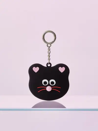 MNH ブリピン シリコン鏡キーリング