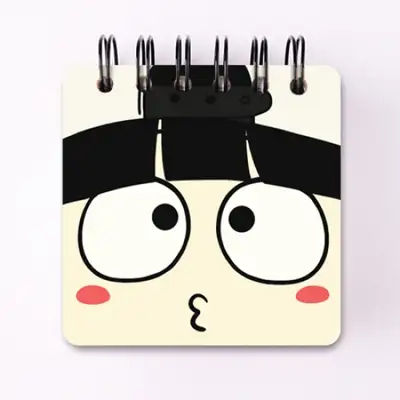 Love Revolution Webtoon 4-Members Spring Notebook