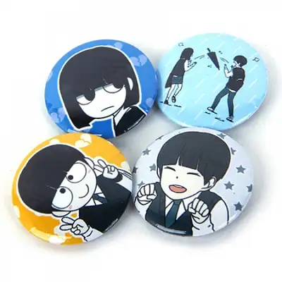 [Love Revolution] Yeon Hyeok Webtoon Point Button Set / 10 Types