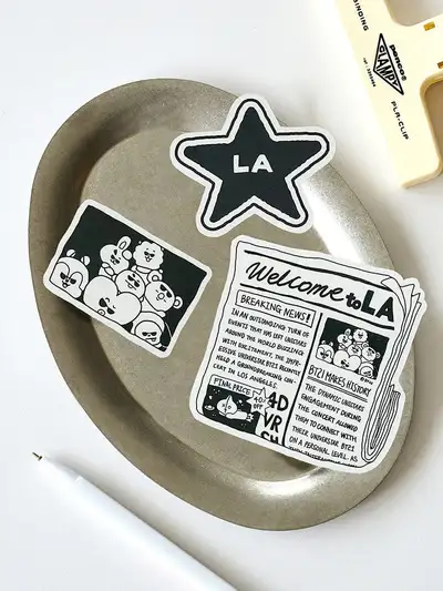 BT21 CITY EDITION ステッカー - LA