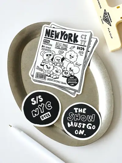 BT21 CITY EDITION スティッカー - ニューヨーク