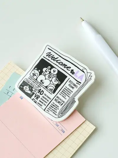 BT21 CITY EDITION アクリルクリップマグネット - LA