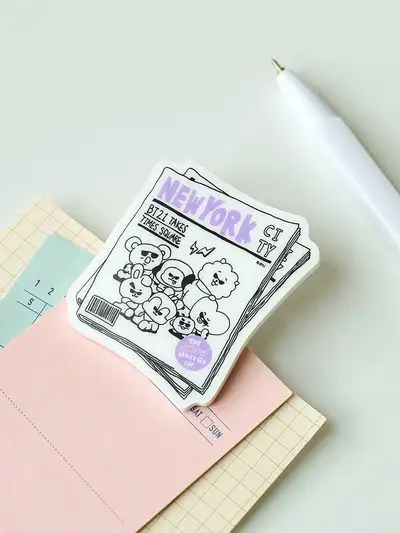 BT21 CITY EDITION アクリルクリップマグネット - ニューヨーク