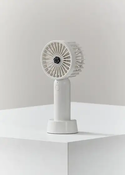 コール ハンディ扇風機 ホワイト