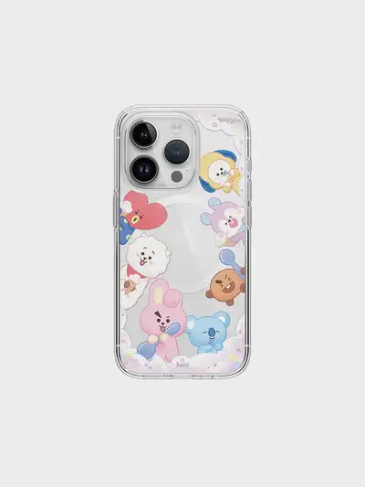 BT21 ON THE CLOUD MagSafe iPhoneケース
