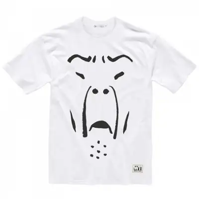 Webtoon Jaesu's Practice Notebook Inner Defect White Short-Sleeve T-Shirt