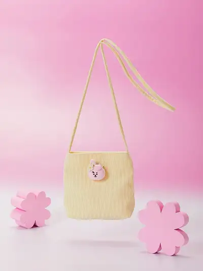 BT21 SPRING DAYS COOKY コーデュロイミニショルダーバッグ