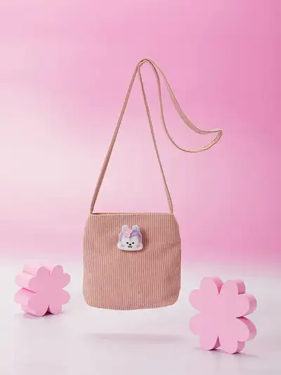 BT21 SPRING DAYS MANG コーデュロイ ミニ クロスバッグ