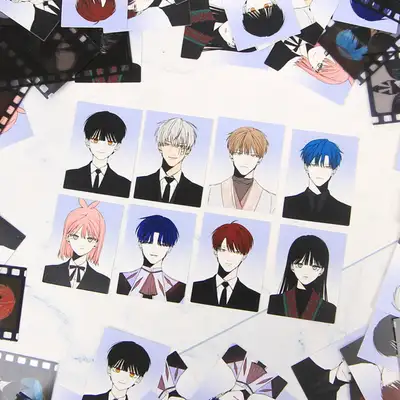 [Trump] Webtoon Shop Photo Studio Half Business Card ID Photo 8 Types / Webtoon ID Photo