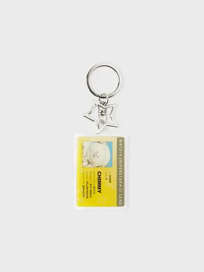 BT21 CHIMMY シルバーエディション IDカード アクリルキーリング
