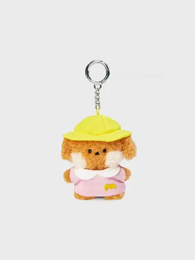 LINE FRIENDS ミニ ミニニ スクール チョッコニ ぬいぐるみキーリング