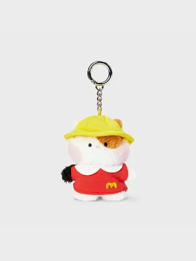 ミニ ミニニ スクール ハムニ ぬいぐるみキーリング