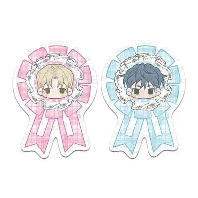 [Blossoming Pond] Flower Ji-yeon Favorite Big Piece Sticker No.1 Ribbon Set