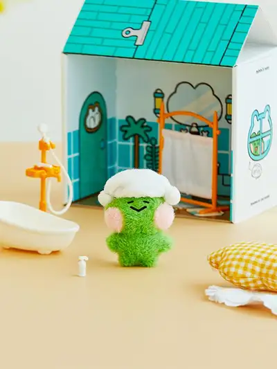 LINEフレンズ ミニ ミニニ レニニのお部屋 ぬいぐるみ&家具