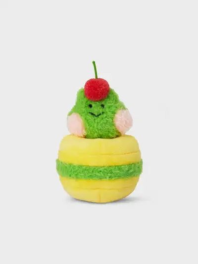ラインフレンズ ミニニ レニニ ベーカリー チェリーマカロン ぬいぐるみ