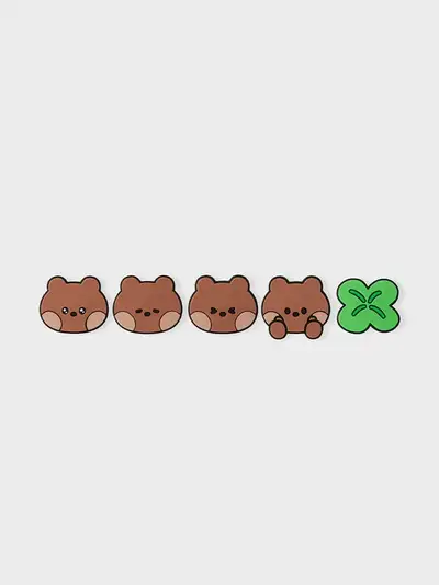 COLLE X LINE FRIENDS 迷你 布尼尼 飞镖贴纸套装