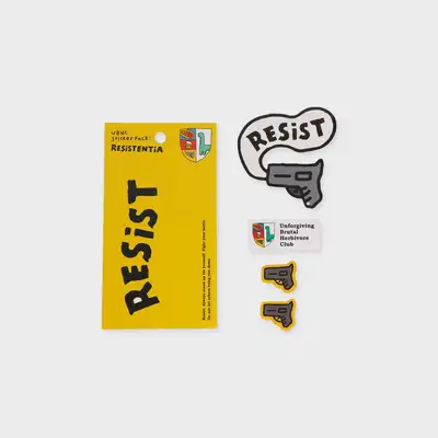 调皮小鬼 装饰贴纸 - RESIST