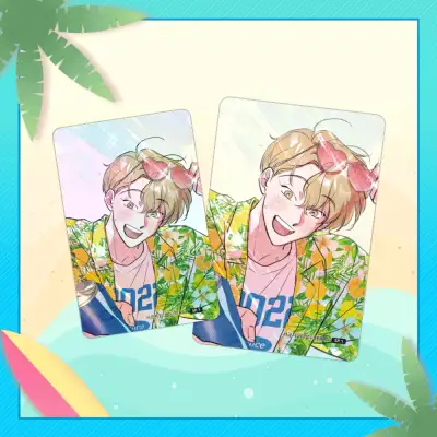 [Spinach Bouquet] Monthly Webtoon Shop July Photocard Special Collection 4-Type Set