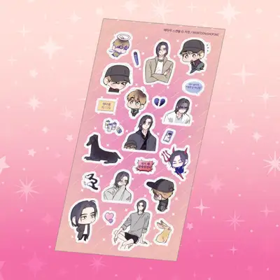 [Exclusive Scandal] Webtoon Seal Sticker 1 Type | Webtoon Goods