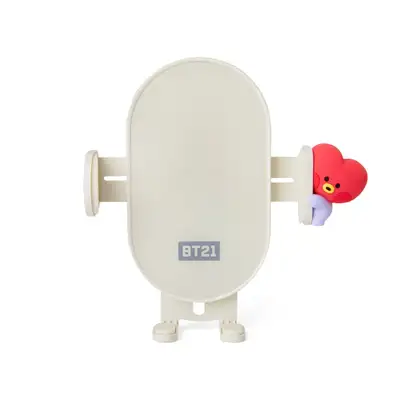 BT21 TATA ミニニ 車用スマートフォン高速充電ホルダー